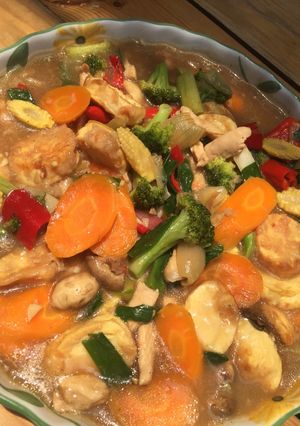 Foto resep Sapo Tahu Ayam Udang