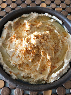 Una foto de Hummus de piñones en Thermomix