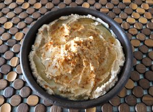 Una foto de Hummus de piñones en Thermomix