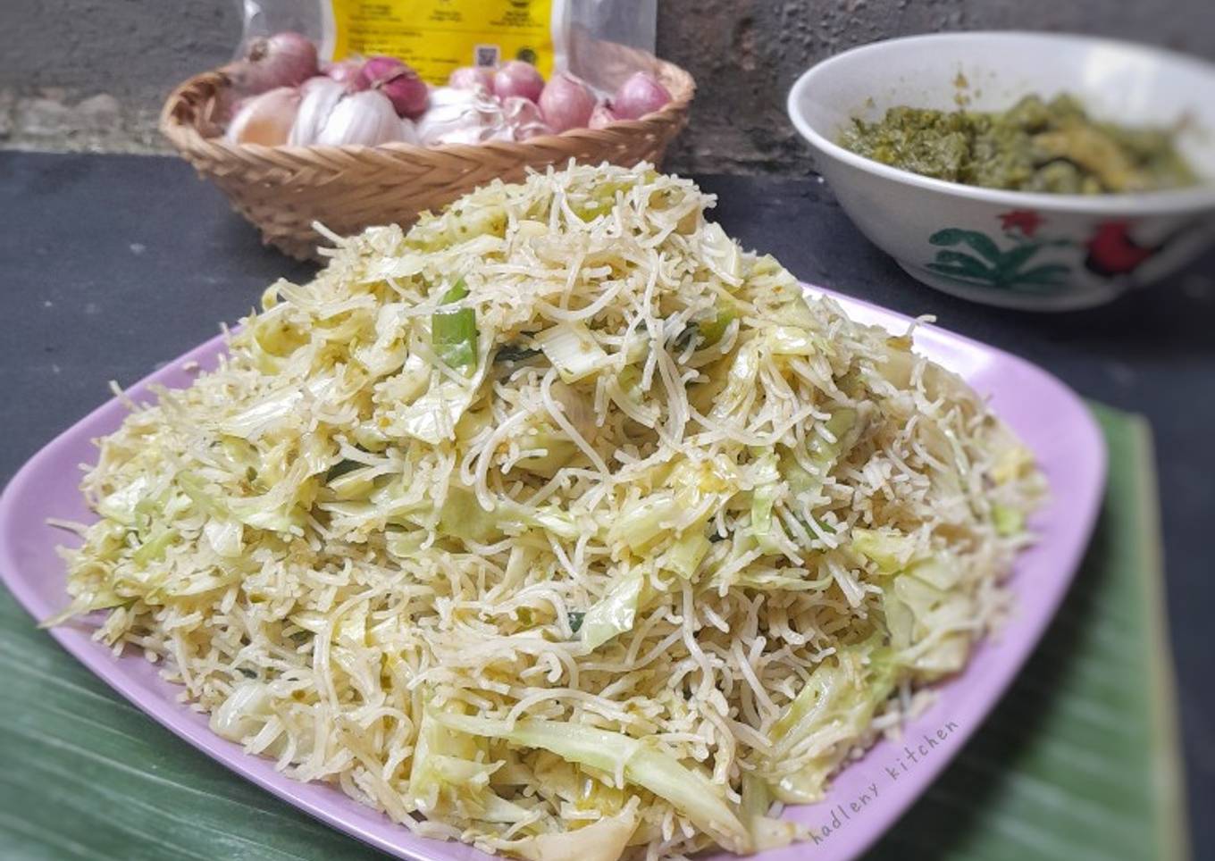 Bihun Goreng Sambal Cabe Ijo