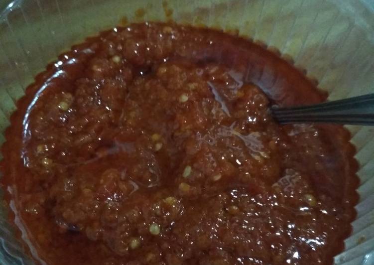 Resep: Di RumahSambal tomat