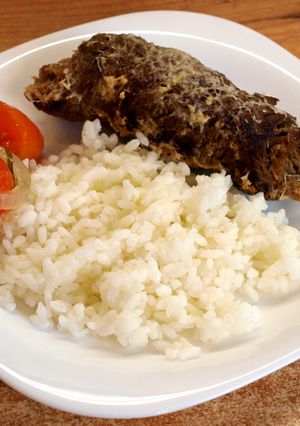 Фото Мясные рулетики из говядины с грибами.