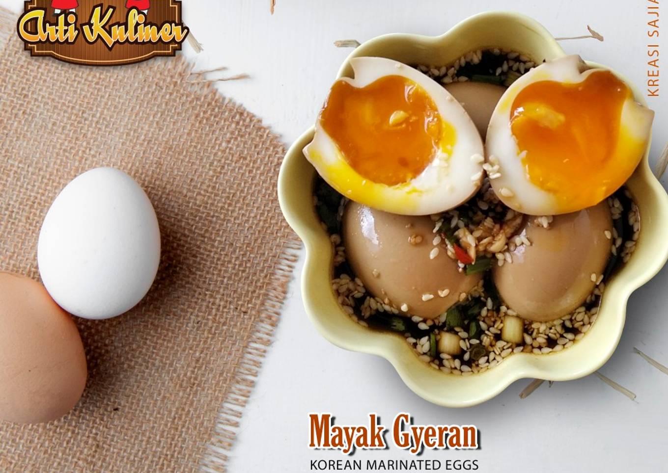 MAYAK GYERAN /KOREAN MARINATED EGGS