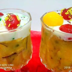 Instant fruit cream A picture of Instant fruit cream.