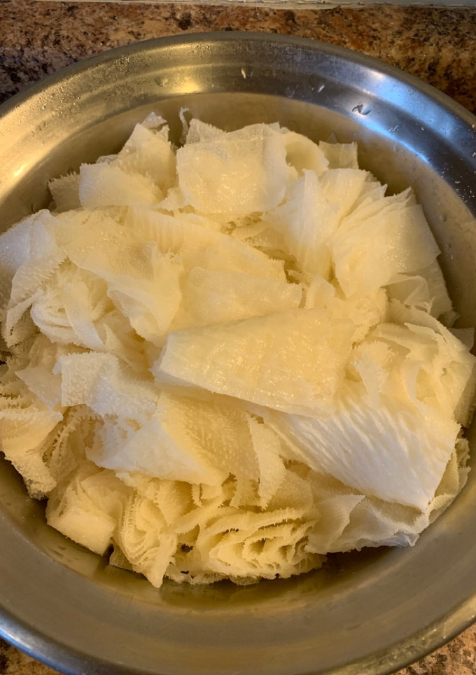 Una foto de Menudo blanco estilo sinaloa
