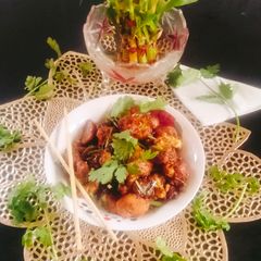A picture of Chinese veg kothe 😋😋 Crispy vegetable kothe.