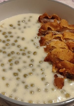 Zöldborsófőzelék recept fotója
