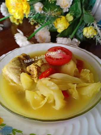 Cara Gampang Menyiapkan Resep Sayur asam kunyit yang Uenak Anti Ribet, Mantap
