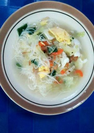 Foto resep Mie bihun kuah spesial