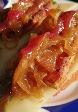 Foto principal de Montaditos, Sofritos de Trampó y Queso Mahón