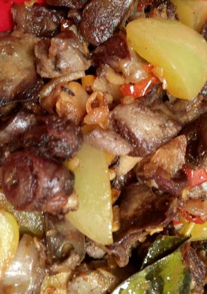 Foto resep Tumis Ati Ampela Asam Pedas