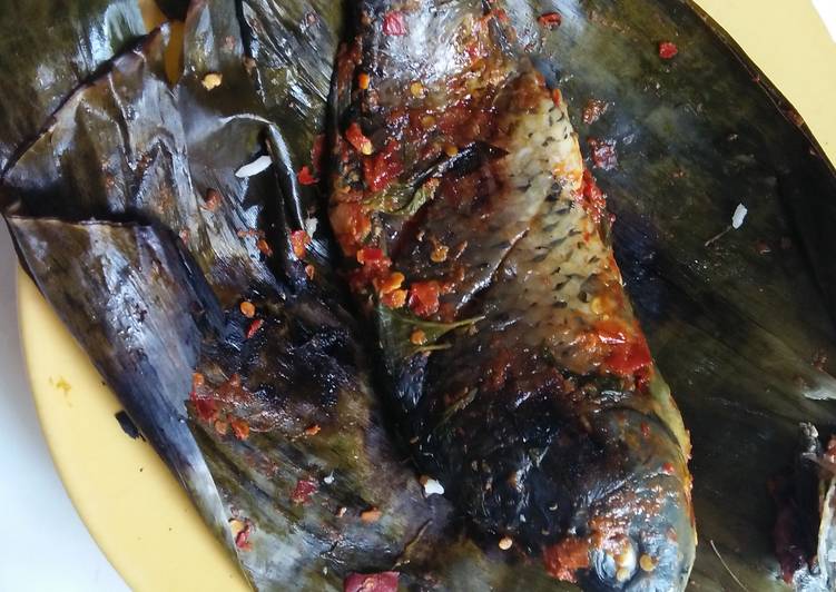 Bahan-bahan Pepes ikan mas,,resep dari emak tersayang yang lezat Untuk Jualan