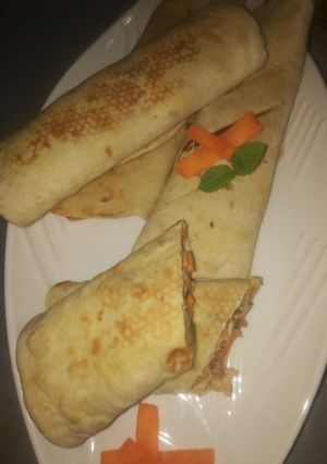A picture of Shawarma 🥙.