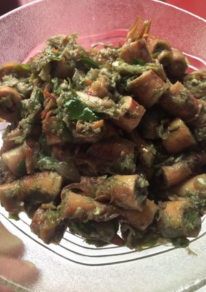 Foto resep Cumi asin sambel ijo