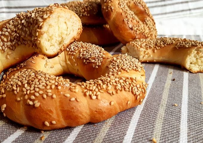 Recette Délicieuse Pain simit turc