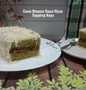 Cara Gampang Menyiapkan Cake Klepon Sawi Hijau Topping Keju Anti Gagal