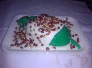 Una foto de gelatina de granada