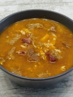Una foto de Sopa de ajo (o castellana)