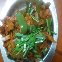 Chinese style chilli chapathi A picture of Chinese style chilli chapathi.