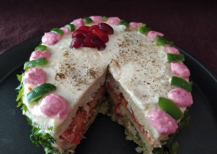 Dhokla Cake