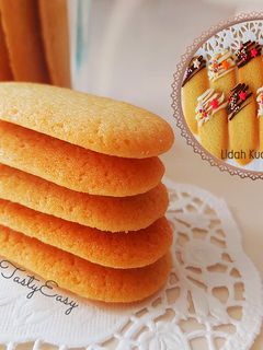 Foto resep Kue Lidah Kucing Lembut dan Renyah | Cat Tongue Cookies | Kue Lidah Kucing Genit | Kue Lebaran