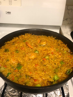 A picture of Shrimp Rice.