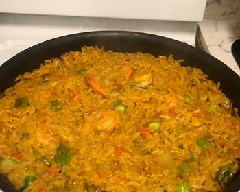 Ultimate Prepare Recipe Shrimp Rice Delicious and Healthy