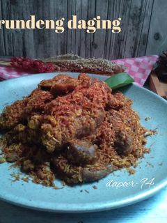 Foto resep Serundeng daging
