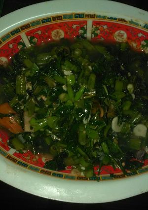 Foto resep Cha Kangkung Saus Tiram
