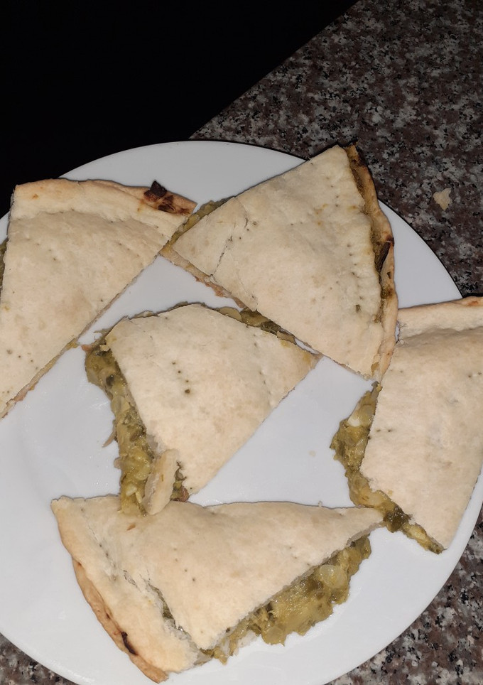 Una foto de Tarta de zapallitos