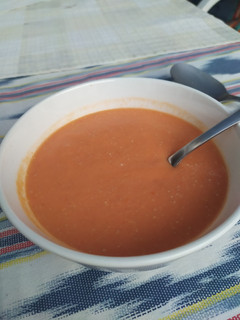 Una foto de Salmorejo