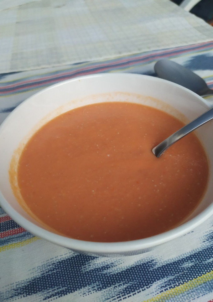 Una foto de Salmorejo