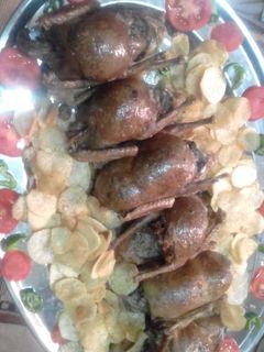 صورة لوصفة حمام محشي ارز