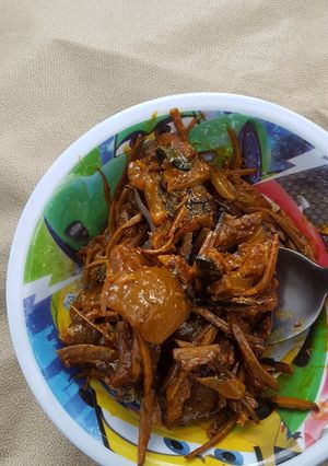 A picture of Ugba (igbo delicacy).