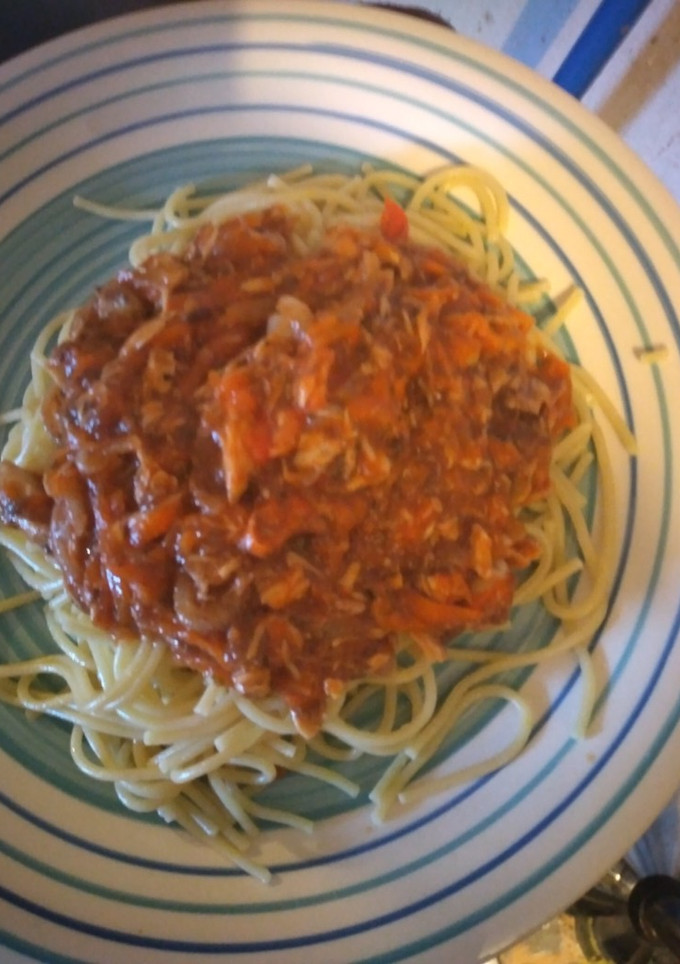 Una foto de Salsa, de jurel en tarro
