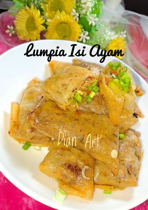 Foto resep Lumpia Isi Ayam