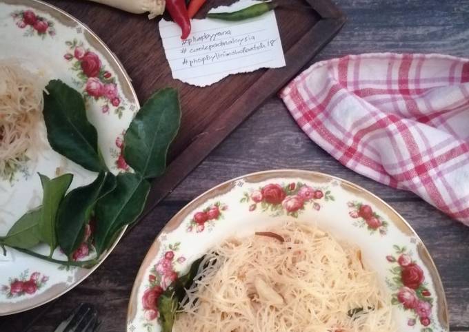 Resipi Bihun Goreng Tomyam Senang Oleh Norliana Akida Abd Rahim Cookpad