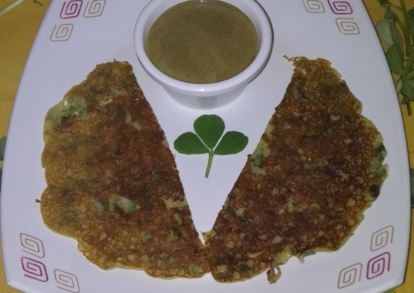 Besan-Methi Chilla