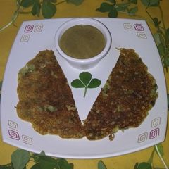 A picture of Besan-Methi Chilla.