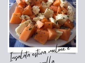 Foto di Insalata estiva melone e mozzarella 😋