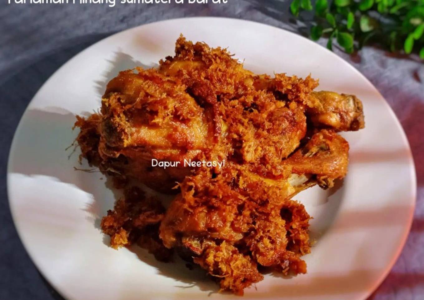 Ayam Goreng Bumbu Padang pariaman Minang sumatera barat