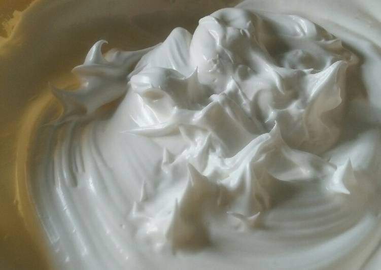 Resep Whipecream ekonomis yang Enak Banget