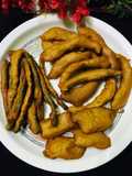 বরবটি, গাজর,পেপের বেগুনি