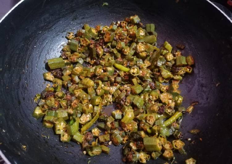 Recipe of Homemade Bhindi Fry Masala