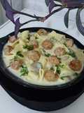 كفتة الدجاج مع كانلوني والفطر cannelloni