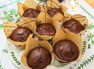 Gambar 👩‍🍳Double Chocolate Muffin
