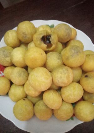 Foto resep Bola bola ubi isi coklat