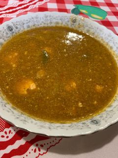 Una foto de Sopa de verduras mbarete