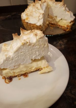 Sült fagylalt bomba (baked Alaska) recept fotója