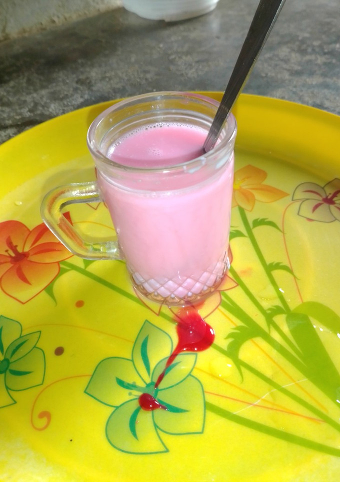 ரோஸ் மில்க் செய்முறை முக்கிய புகைப்படம்